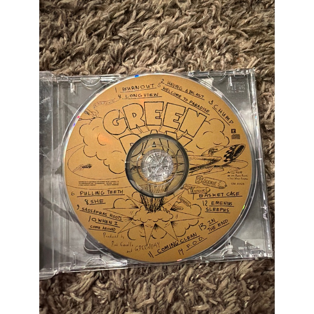 Green Day Dookie CD 1994 Reprise Records Basket Case Longview Punk Rock Album
